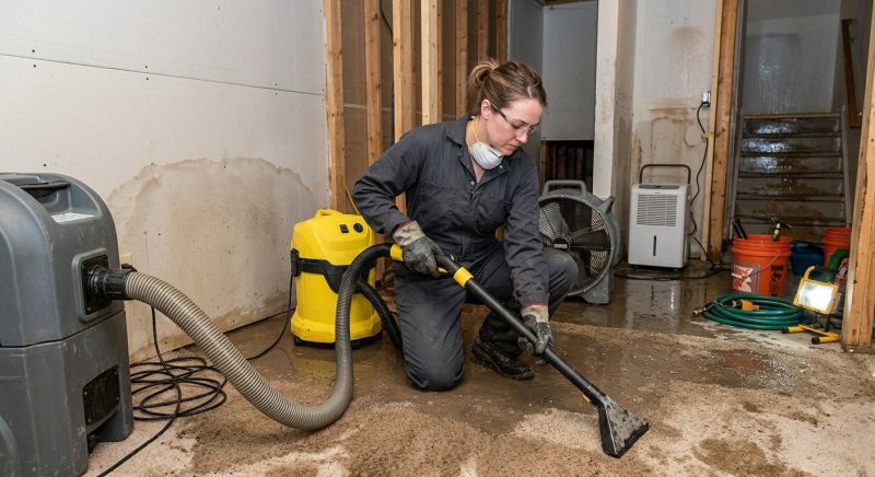 Crawlspace Water Cleanup in Mesa, AZ