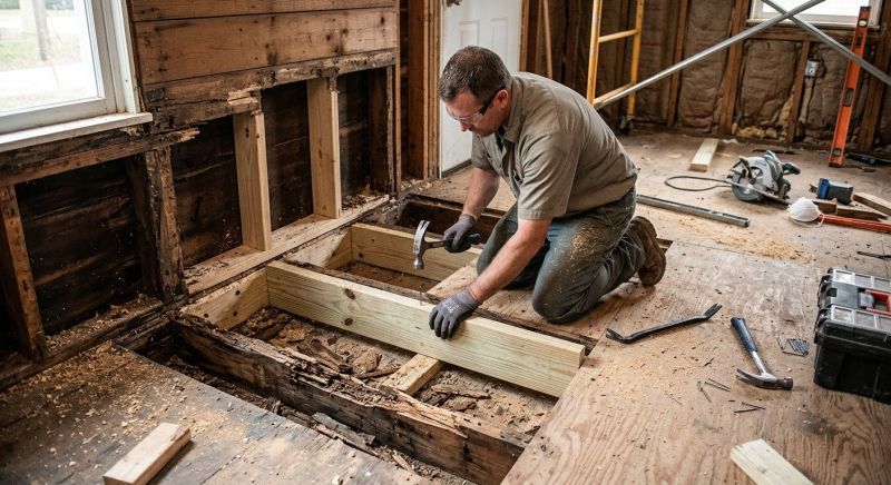 Termite Damage Restoration in Denver County, CO