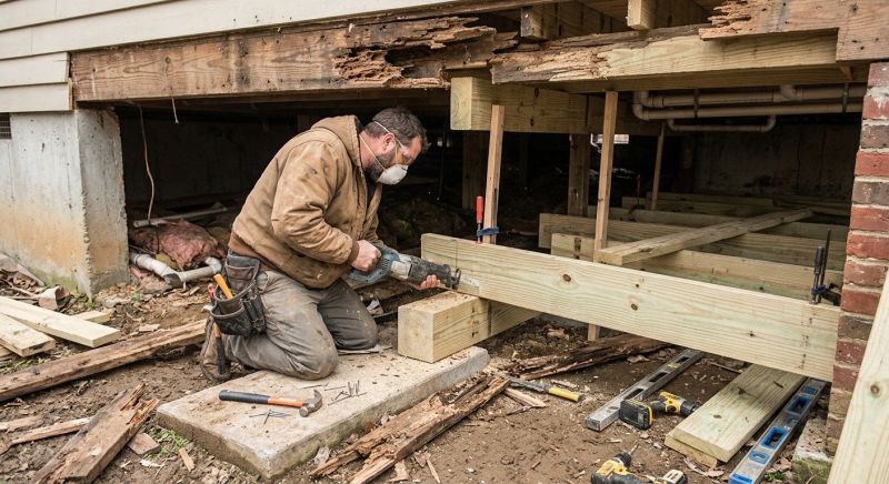 Termite Damage Restoration in Kansas City, KS