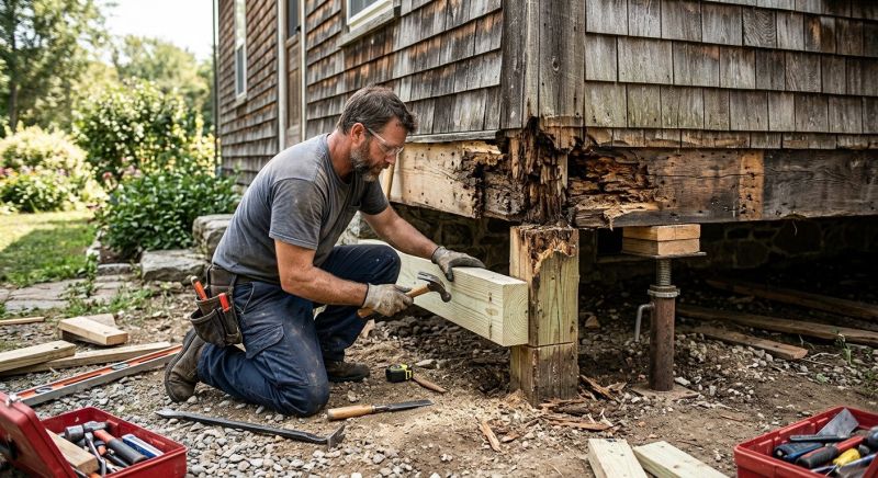 Wood Rot Repair in Conroe, TX