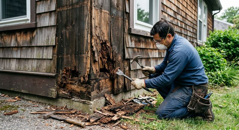 Decayed Wood Replacement in Kansas City, KS