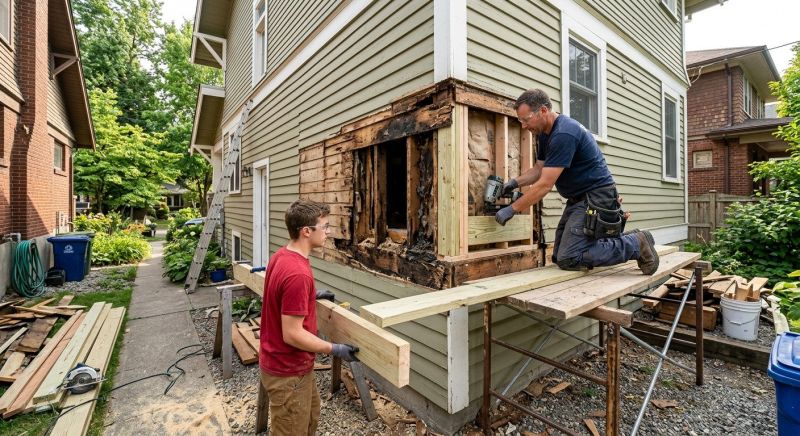 Dry Rot Remediation in Olathe, KS