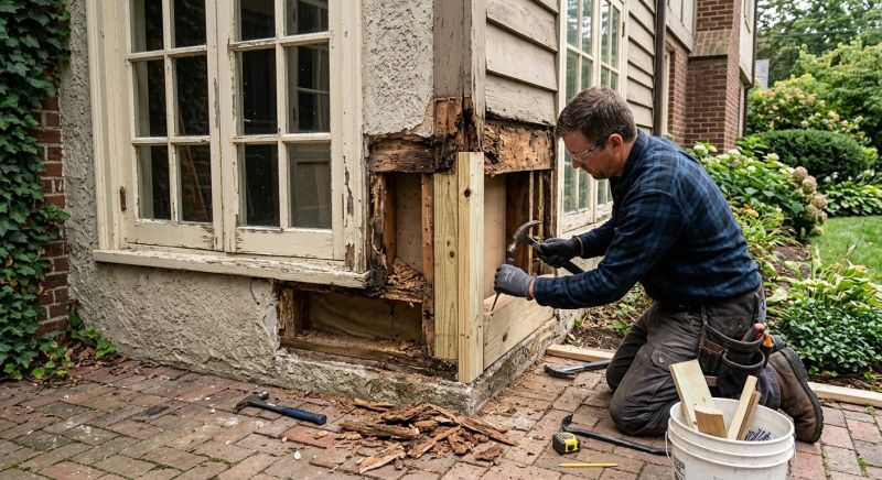 Dry Rot Repair in Kansas City, MO