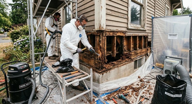 Dry Rot Repair in Kansas City, KS