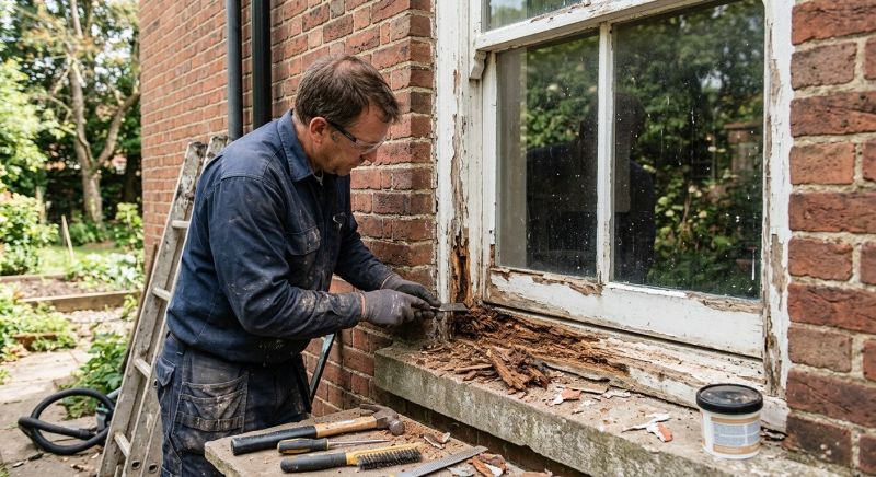 Window Rot Repair in Conroe, TX