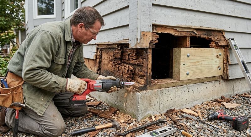 Wood Rot Removal in Indianapolis, IN