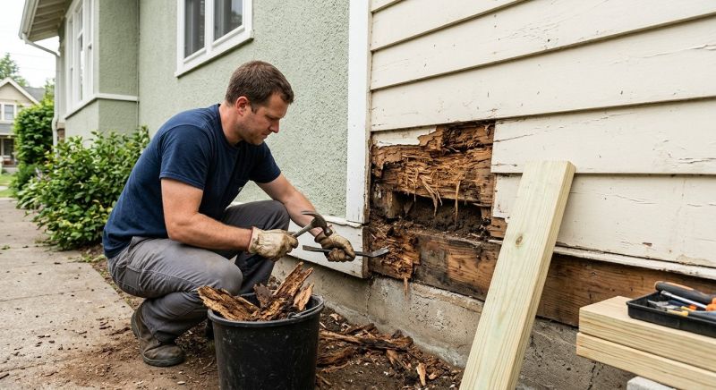 Wood Rot Removal in Denver County, CO