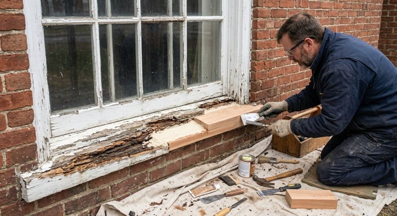 Wood Rot Repair in Overland Park, KS